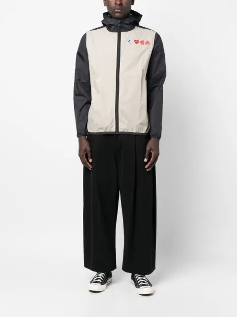 Comme Des Garçons Play lightweight hooded jacket