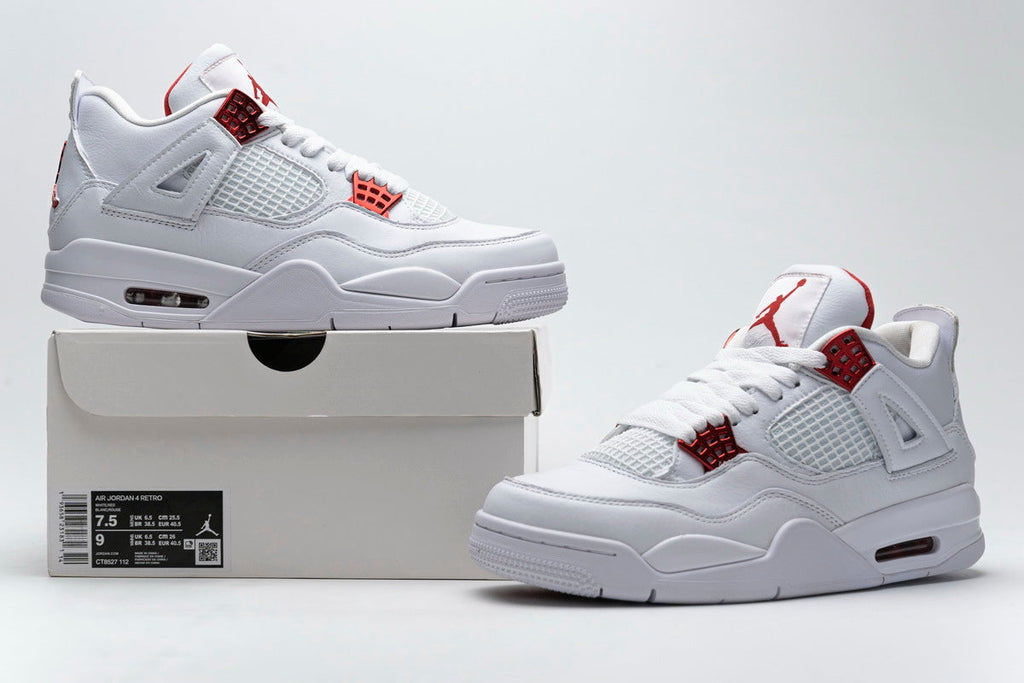 Air Jordan 4 Retro Metallic Red Reps Sneakers CT8527-112