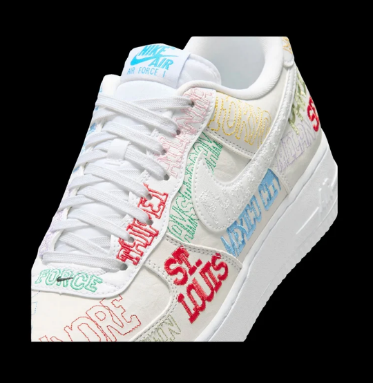 Nike Air Force 1 '07 LV8 'White/Multi-Color' Sneakers