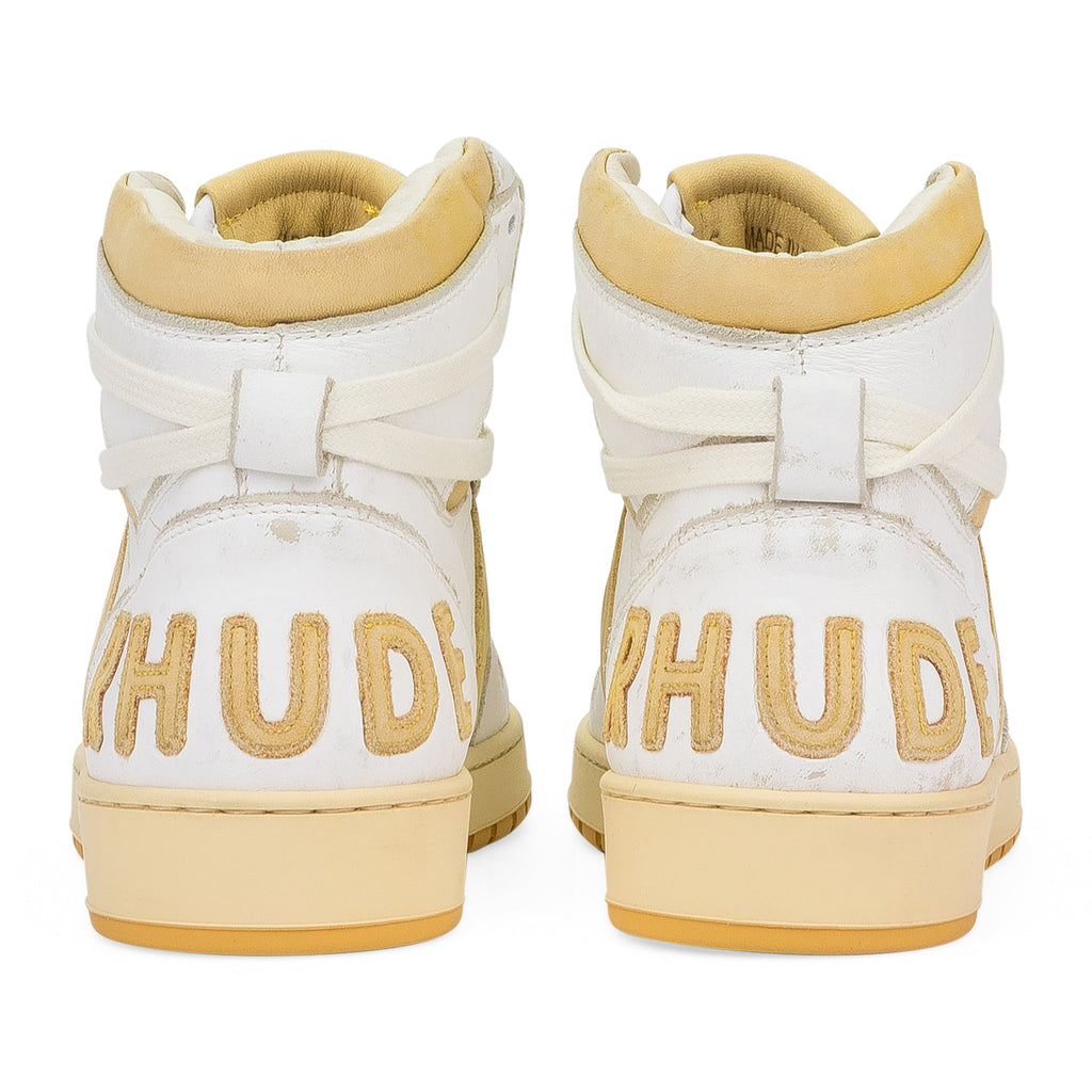WHITE RHECESS HIGH SNEAKERS