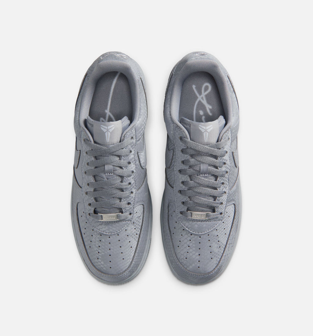 Kobe Air Force 1 Low Men's Sneakers - Cool Grey / Wolf Grey