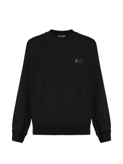 Dolce & Gabbana jersey sweatshirt with branded tag