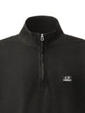 C.P. Company stretch piquet long-sleeve half-zip polo