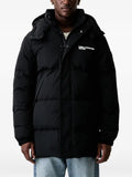 Karl Lagerfeld Jeans quilted logo-print jacket