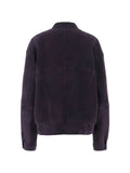 Giorgio Armani suede panelled jacket