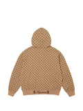 Supreme God Over Money monogram-print zip-up hoodie