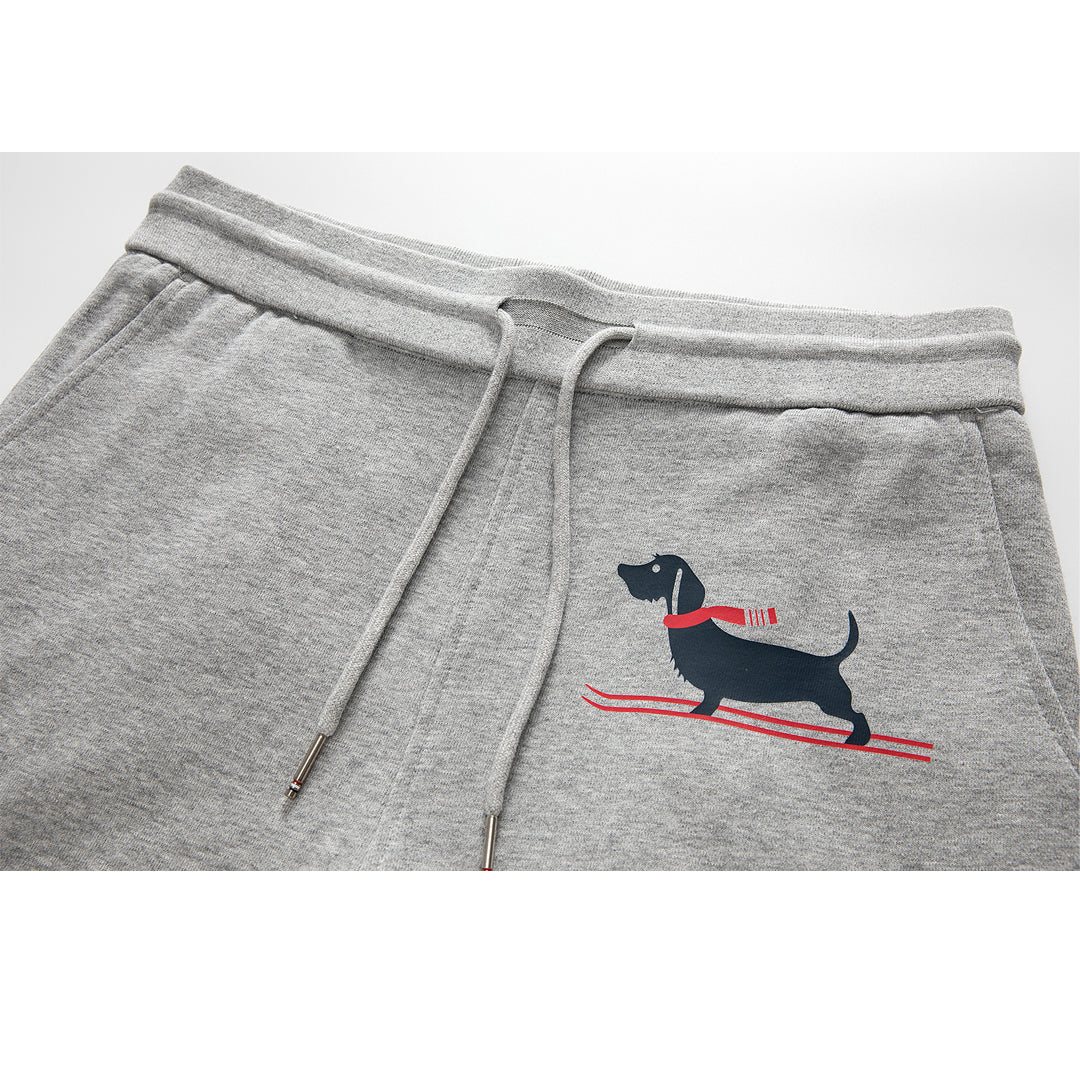 Thom Browne Style Puppy Shorts