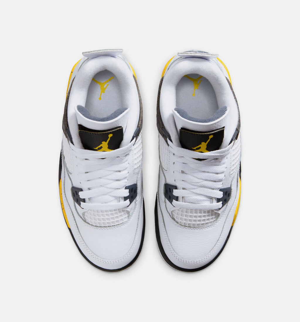 Air Jordan 4 Retro “Rare Air Tour Yellow” Grade School Lifestyle Shoes (GS)
