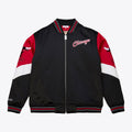 M&N NBA Vintage Chicago Bulls Throw It Back Heavyweight Satin Jacket
