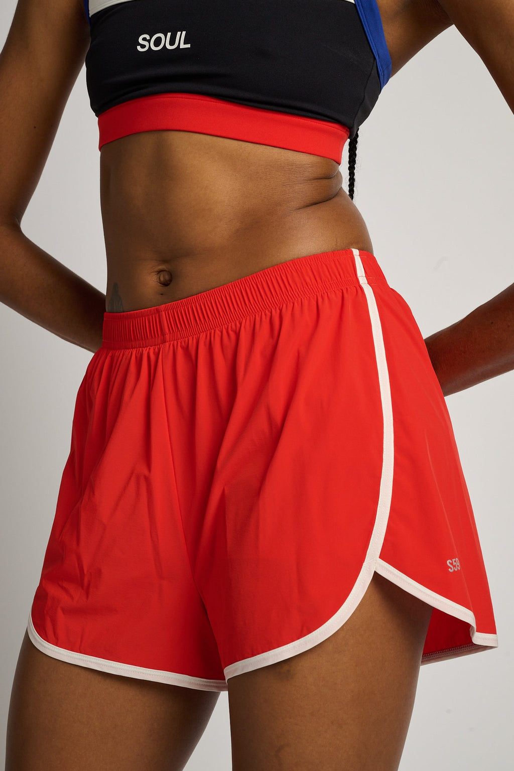 Megan Woven Nylon Run Short