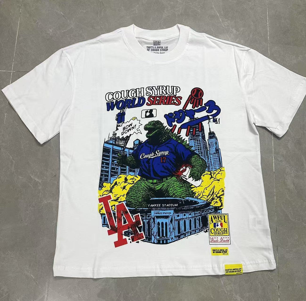 THAT'S A AWFUL LOT OF COUGH SYRUP Baseball Graphic T-Shirt