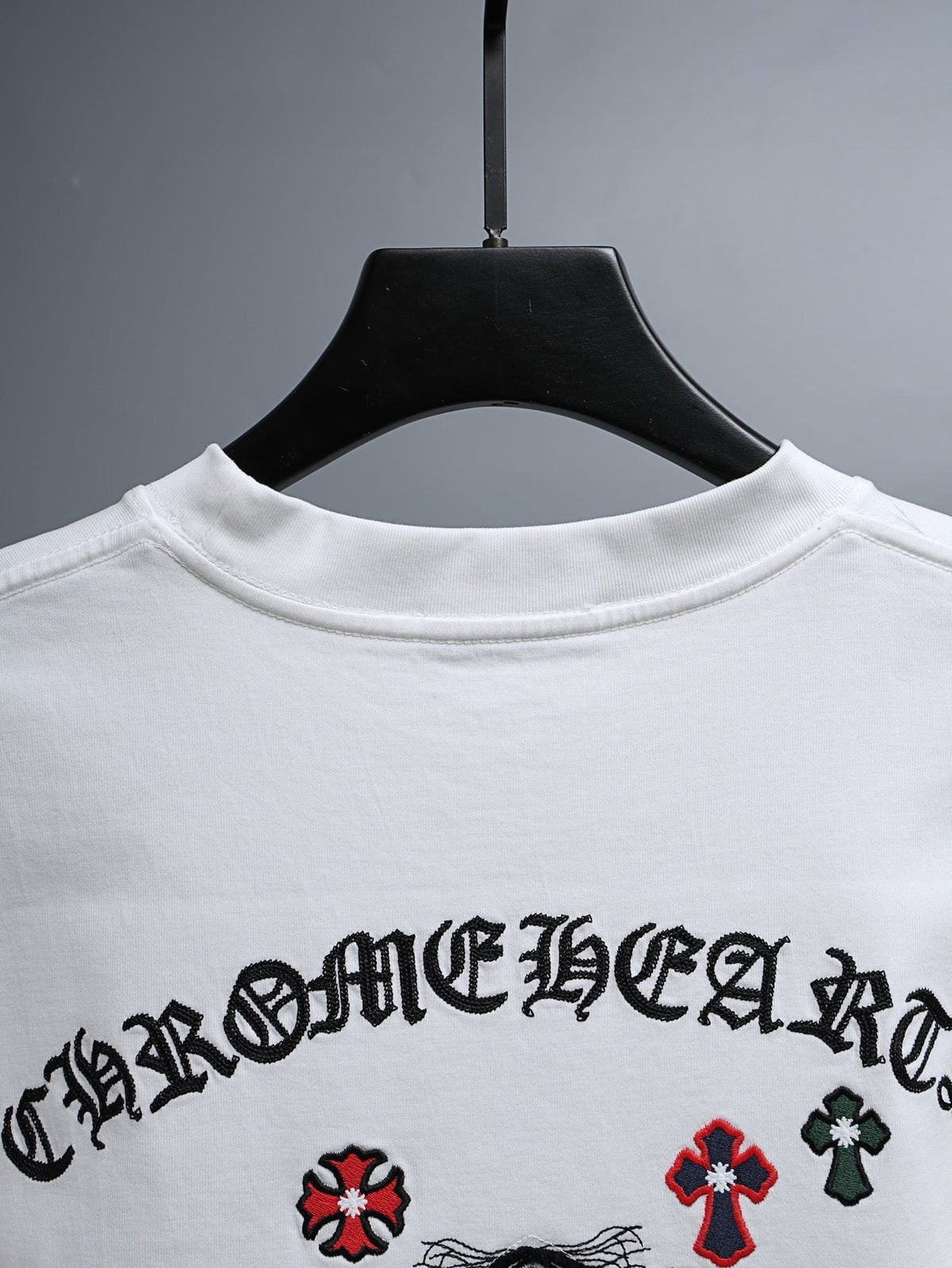 Chrome Hearts Cross Graphic Short-Sleeve T-Shirt