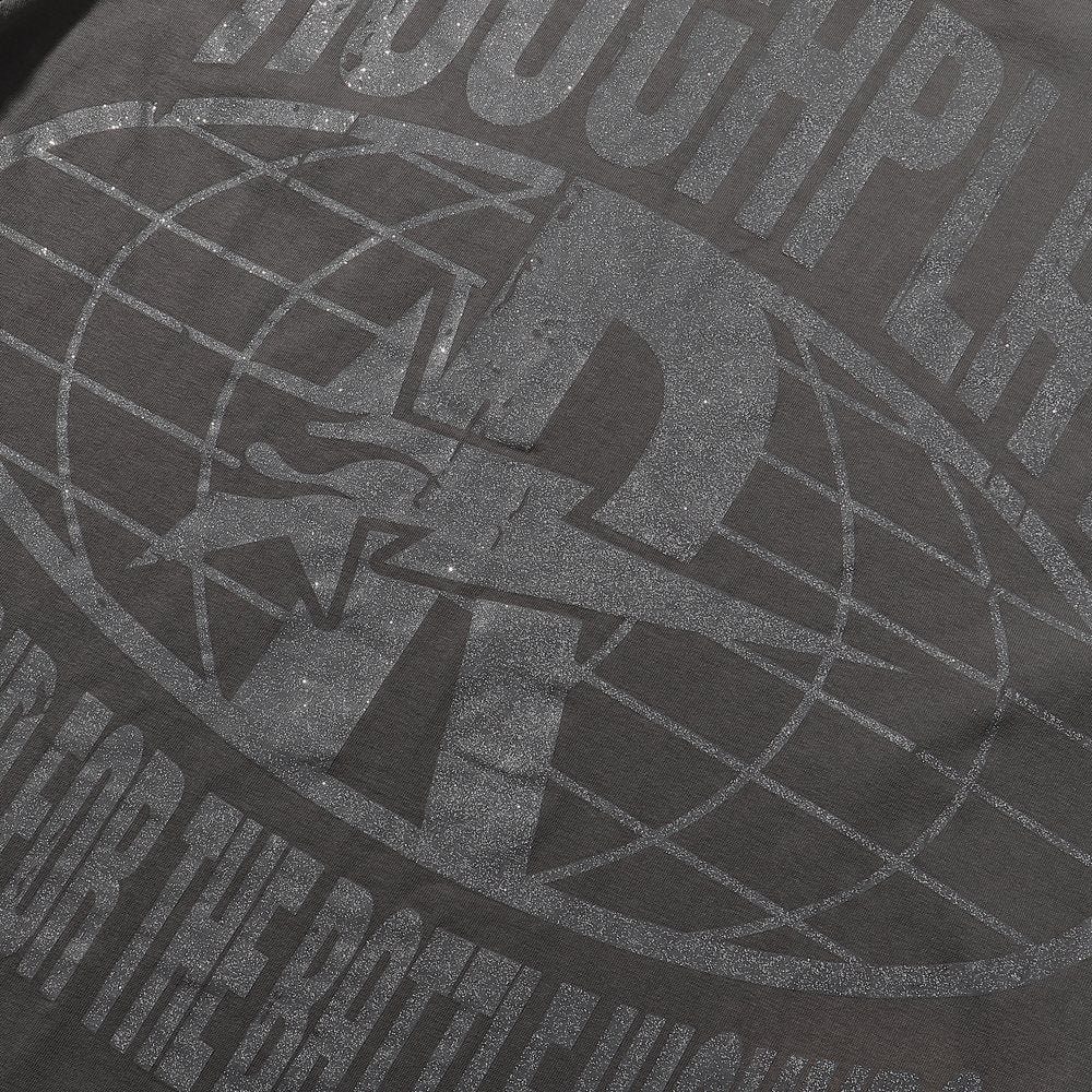 Rough Play Thug Life Skeleton Graphic Long-Sleeve T-Shirt