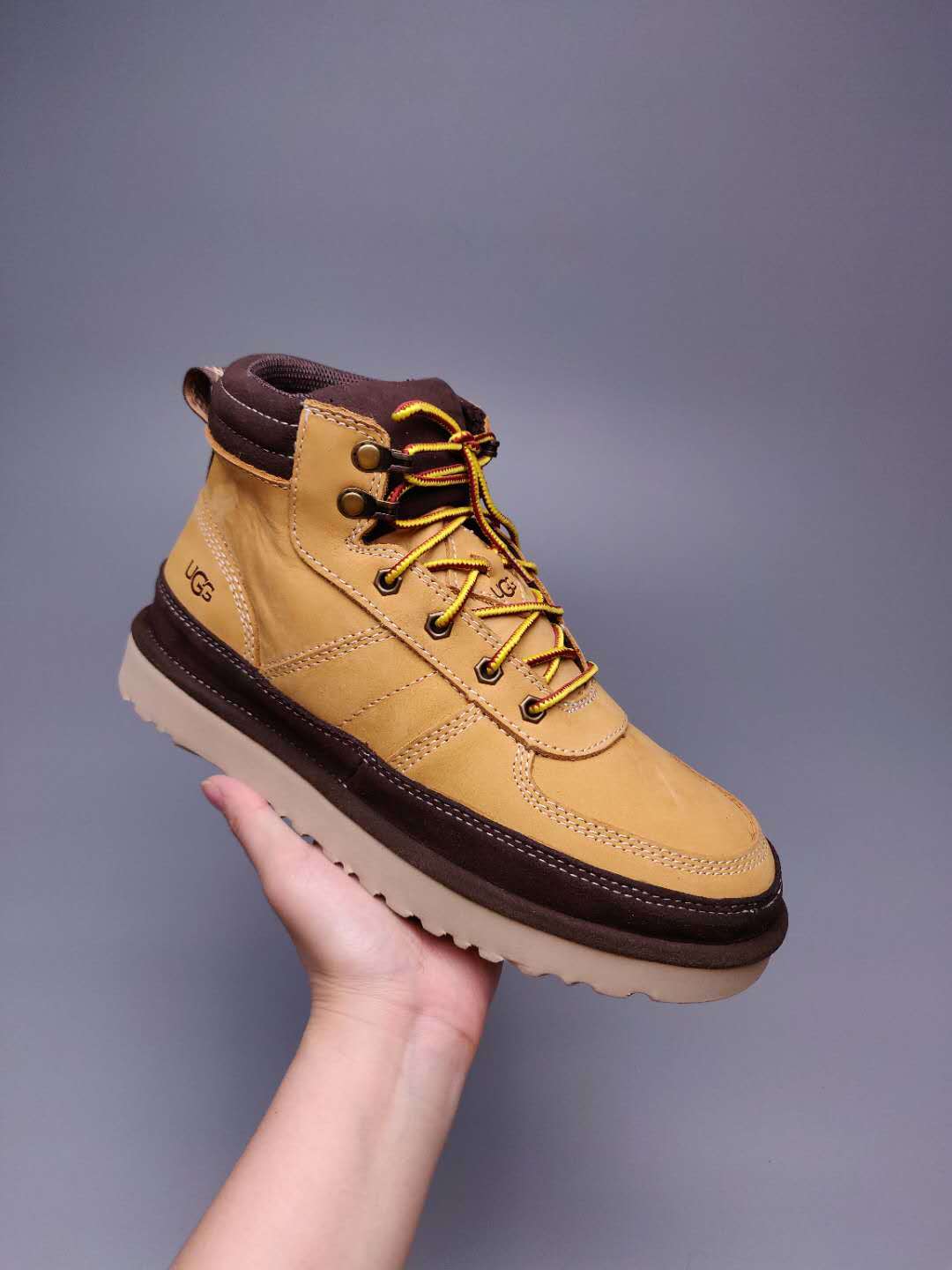 Chestnut Men’s Casual Lace-Up Sneakers — New Arrival | In Stock