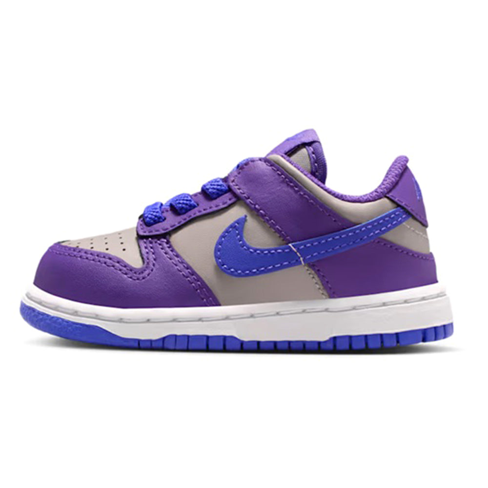 Toddler's Nike Dunk Low College Grey/Persian Violet (FB9107 007)
