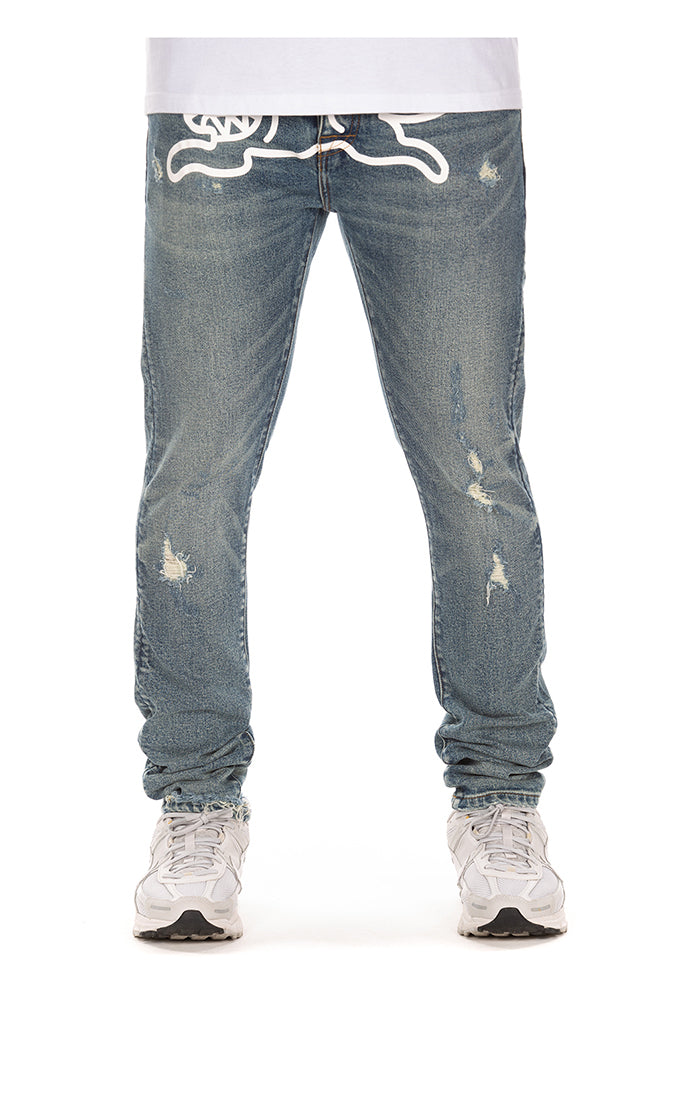 Icecream Mechanic Chocolate Jeans