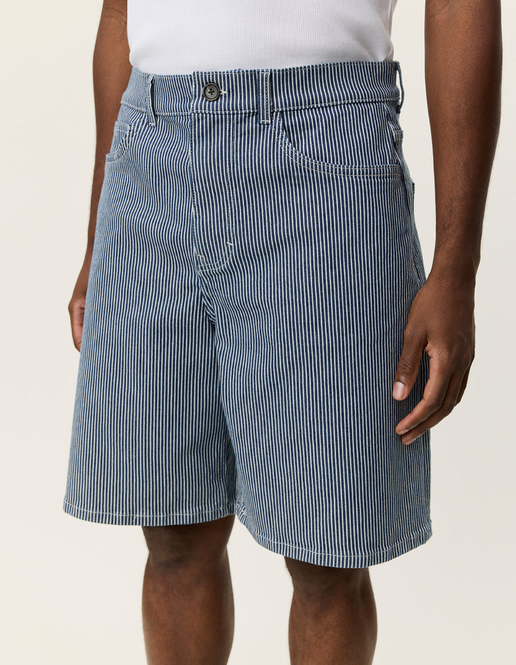 Les Deux Ryder Striped Shorts